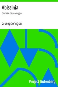 Abissinia: Giornale di un viaggio
