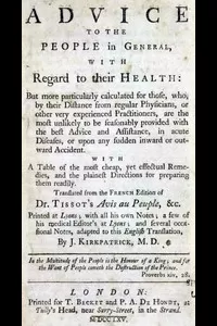 Advice to the people in general, with regard to their health