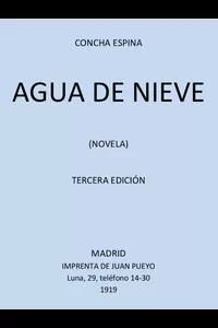 Agua de Nieve (Novela)