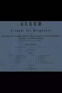 Album fÃ¼r Freunde des Bergbaues,