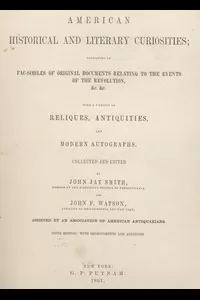 American Historical and Literary Curiosities, Part 10