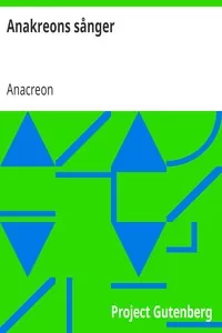 Anakreons sÃ¥nger