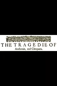 Antony and Cleopatra