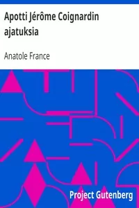Apotti JÃ©rÃ´me Coignardin ajatuksia