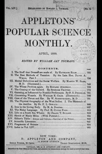 Appletons' Popular Science Monthly, April 1899