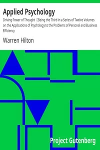 Applied Psychology: Driving Power of Thought