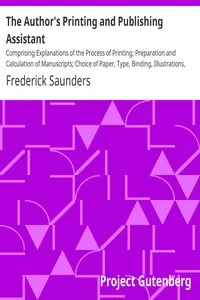 The Author's Printing and Publishing Assistant