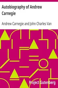 Autobiography of Andrew Carnegie