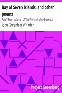 Bay of Seven Islands, and other poems