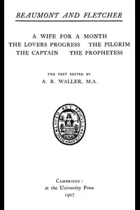 Beaumont and Fletcher's Works, Vol. 05 of 10