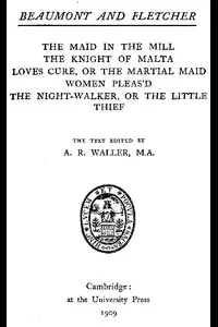 Beaumont and Fletcher's Works, Vol. 07 of 10
