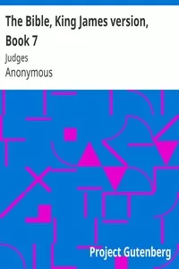 The Bible, King James version, Book 7: Judges