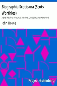 Biographia Scoticana (Scots Worthies)