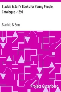 Blackie & Son's Books for Young People, Catalogue - 1891