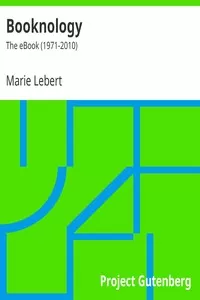 Booknology: The eBook (1971-2010)