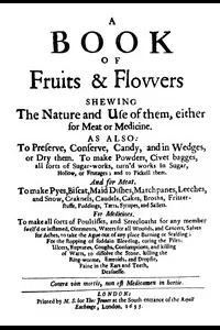 A Book of Fruits and Flowers