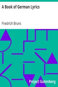A Book of German Lyrics