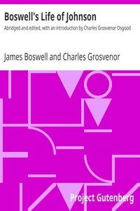 Boswell's Life of Johnson