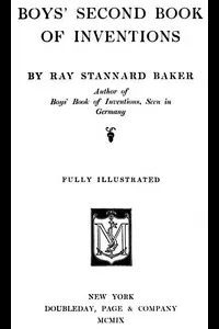 Boys' Second Book of Inventions