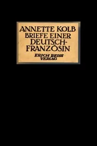 Briefe einer Deutsch-FranzÃ¶sin