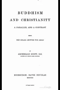 Buddhism and Christianity: A Parallel and a Contrast