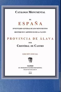 CatÃ¡logo Monumental de EspaÃ±a; Provincia de Ãlava