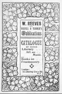 Catalogue of Works Literary Art and Music