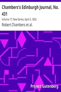 Chambers's Edinburgh Journal, No. 431