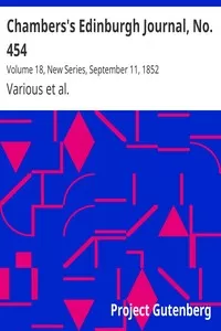 Chambers's Edinburgh Journal, No. 454