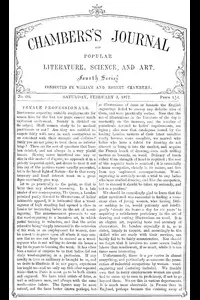 Chambers's Journal of Popular Literature, Science, and Art, No. 684