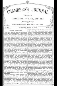 Chambers's Journal of Popular Literature, Science, and Art, No. 689