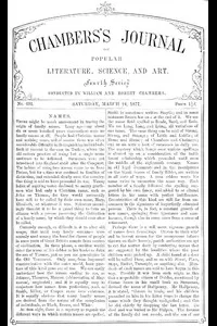 Chambers's Journal of Popular Literature, Science, and Art, No. 691