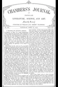 Chambers's Journal of Popular Literature, Science, and Art, No. 695