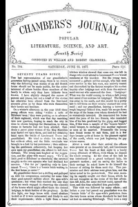 Chambers's Journal of Popular Literature, Science, and Art, No. 704