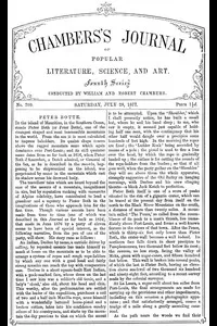 Chambers's Journal of Popular Literature, Science, and Art, No. 709