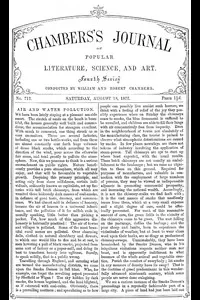Chambers's Journal of Popular Literature, Science, and Art, No. 712