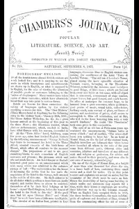 Chambers's Journal of Popular Literature, Science, and Art, No. 715