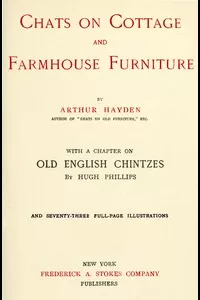 Chats on Cottage and Farmhouse Furniture