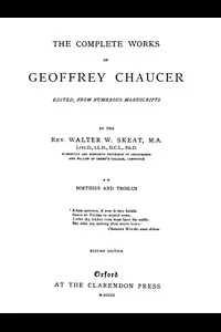 Chaucer's Works, Volume 2 â€” Boethius and Troilus