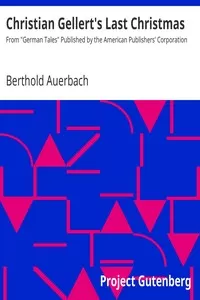 Christian Gellert's Last Christmas
