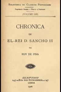 Chronica de El-Rei D. Sancho II