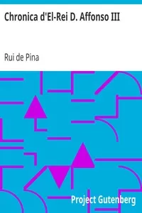 Chronica d'El-Rei D. Affonso III