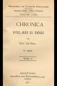 Chronica d'el rei D. Diniz (Vol. I)