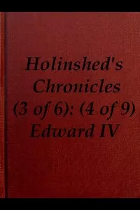 Chronicles of England, Scotland and Ireland (3 of 6): England (4 of 9)