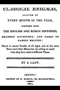 Classical Enigmas, Adapted to Every Month in the Year