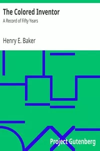 The Colored Inventor: A Record of Fifty Years