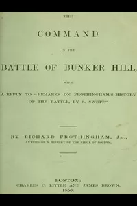 The Command in the Battle of Bunker Hill