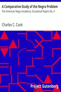 A Comparative Study of the Negro Problem