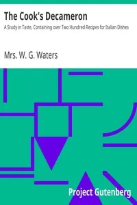 The Cook's Decameron