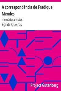 A correspondÃªncia de Fradique Mendes